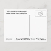 Abstract Briefkaart Penguin (Achterkant)