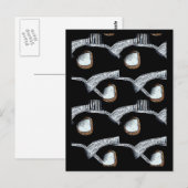 Abstract Briefkaart van Afrika (Voorkant / Achterkant)