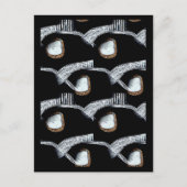 Abstract Briefkaart van Afrika (Voorkant)