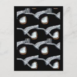 Abstract Briefkaart van Afrika