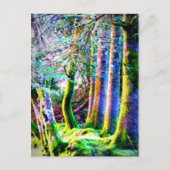 Abstract Briefkaart van de Boskunst (Voorkant)