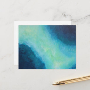 Abstract Briefkaart voor fijne kunst