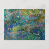 Abstract Briefkaart voor fijne kunst (Voorkant)