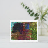 Abstract Briefkaart zonder titel (Staand voorkant)