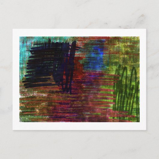 Abstract Briefkaart zonder titel (Voorkant)