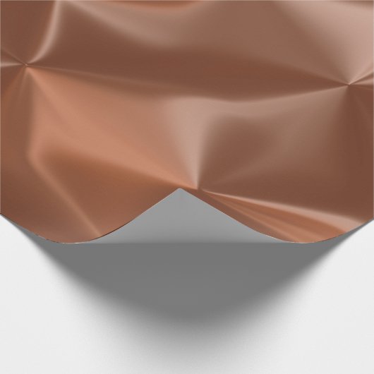 Abstract Bronze Fragment Mix Patroon Cadeaupapier (Hoek)