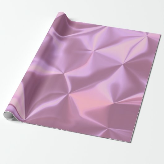 Abstract Bronzen Fragment Mix Patroon Cadeaupapier (Uitgerold)