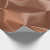 Abstract Bronzen Fragment Mix Patroon Cadeaupapier (Hoek)