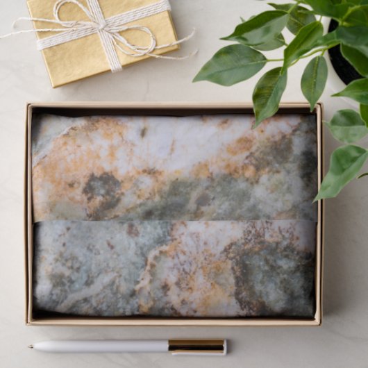 Abstract brown white grungy rock texture tissuepapier (Geschenk)