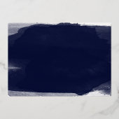 Abstract Bruiloft Bewaar de Datum Uitnodigingen |  (Achterkant)