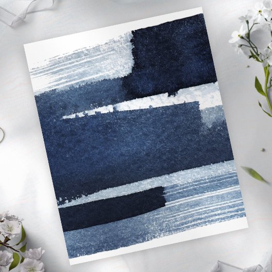 Abstract Bruiloft Bewaar de Datum Uitnodigingen | 