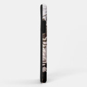 Abstract bruin en zilvergrijs snakeskin-effect Case-Mate iPhone case (Achterkant/rechts)