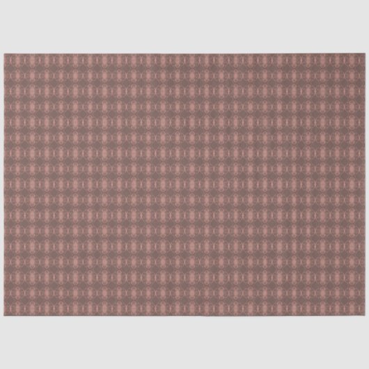 abstract bruin geometrisch patroon tissuepapier (Voorkant)