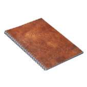 abstract bruin leder, achtergrondleder,t notitieboek (Rechterzijde)