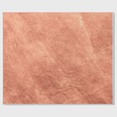 Abstract brushed copper oppervlak metallic texture cadeaupapier (Vlak)
