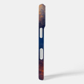 Abstract Brushstrokes: Vibrant Blue & Orange. Case-Mate iPhone Case (Achterkant / Rechts)
