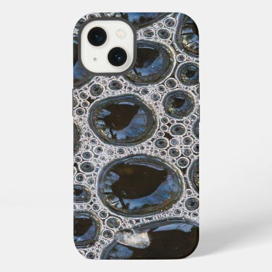 Abstract Bubbelpatroon iPhone Hoesje (Achterkant)