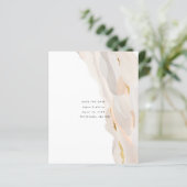 Abstract budget Opslaan Datum (Staand voorkant)