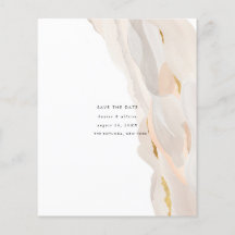 Abstract budget Opslaan Datum