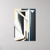 Abstract Building Canvas Afdruk (Voorkant)