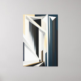Abstract Building Canvas Afdruk