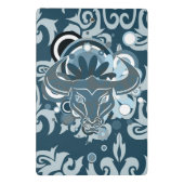 Abstract Bull Mini-klembord Mini Klembord (Achterkant)