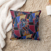 Abstract Bull Painting by Alfred Fox Kussen (Deken)