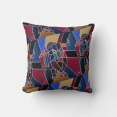 Abstract Bull Painting by Alfred Fox Kussen (Voorkant)