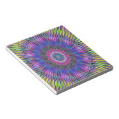 Abstract Bulls-eye-patroon Notitieblok (Schuin)