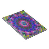 Abstract Bulls-eye-patroon Notitieboek (Rechterzijde)