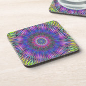 Abstract Bulls-eye-patroon Onderzetter (Linkerzijde)