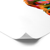 Abstract Bunny Poster (Hoek)