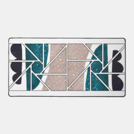 Abstract bureaubladmat bureaumat