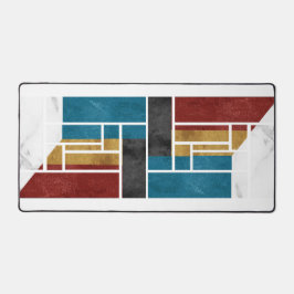 Abstract bureaubladmat bureaumat