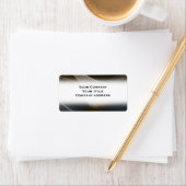Abstract Business Address Avery Label (Insitu)