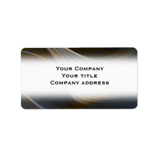 Abstract Business Address Avery Label