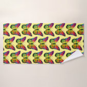 ABSTRACT BUTTERFLES BADHANDDOEK (Badhanddoek)