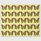 ABSTRACT BUTTERFLES CADEAUPAPIER (Vlak)
