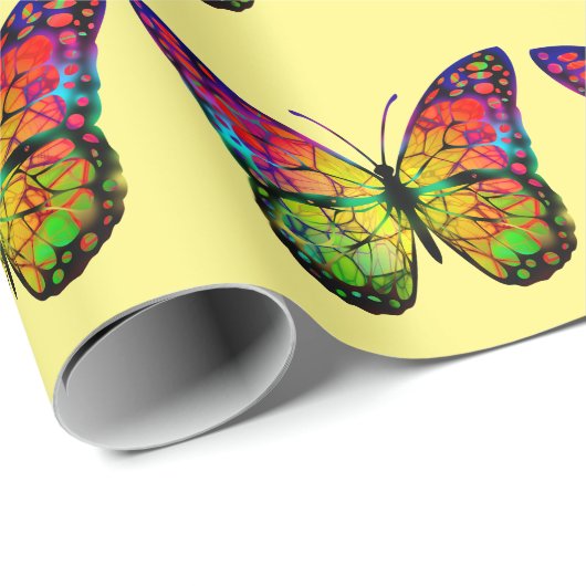 ABSTRACT BUTTERFLES CADEAUPAPIER (Rol Hoek)