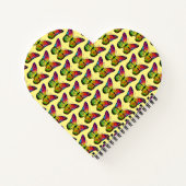 ABSTRACT BUTTERFLES NOTITIEBOEK (Achterkant)