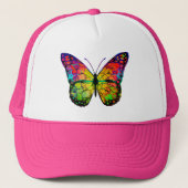 ABSTRACT BUTTERFLES TRUCKER PET (Voorkant)
