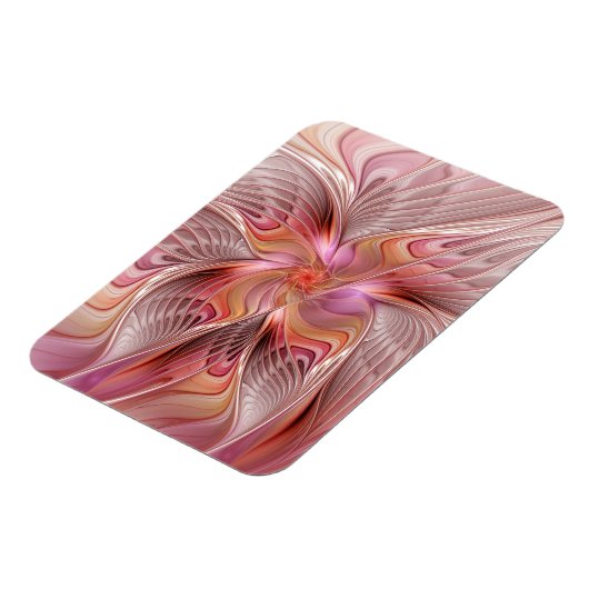 Abstract Butterfly Colorful Fantasy Fractal Art Magneet (Linkerzijde)