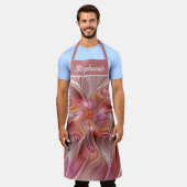 Abstract Butterfly Colorful Fantasy Fractal Name Schort (Gedragen)