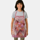 Abstract Butterfly Colorful Fantasy Fractal Text Schort (Insitu)