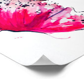 Abstract Butterfly Premium Canvas Poster (5x7) (Hoek)