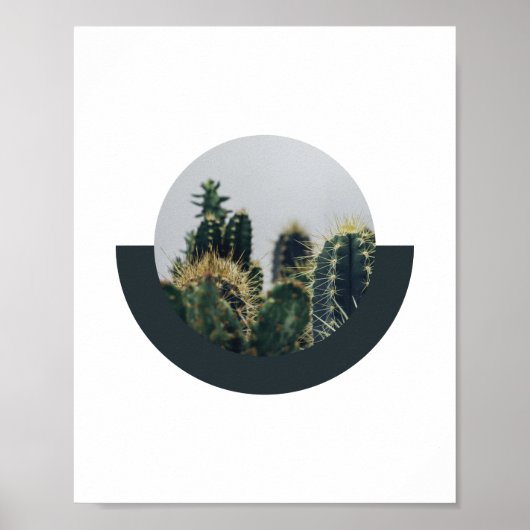 Abstract Cactus Poster 2 | 8x10 (Voorkant)