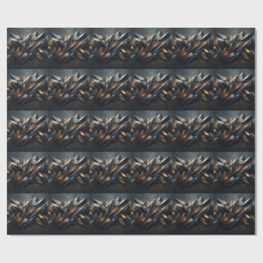 Abstract cadeaupapier (Vlak)