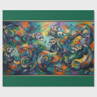 Abstract Cadeaupapier