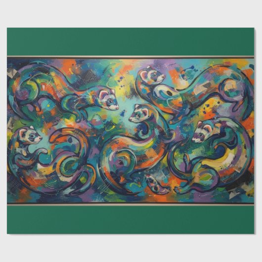 Abstract Cadeaupapier (Vlak)