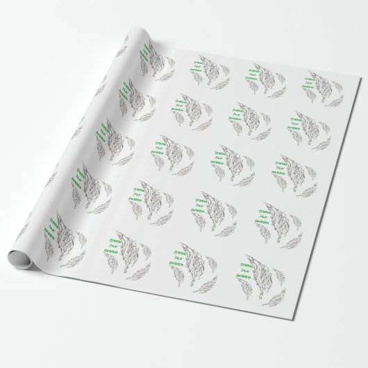 abstract cadeaupapier (Uitgerold)